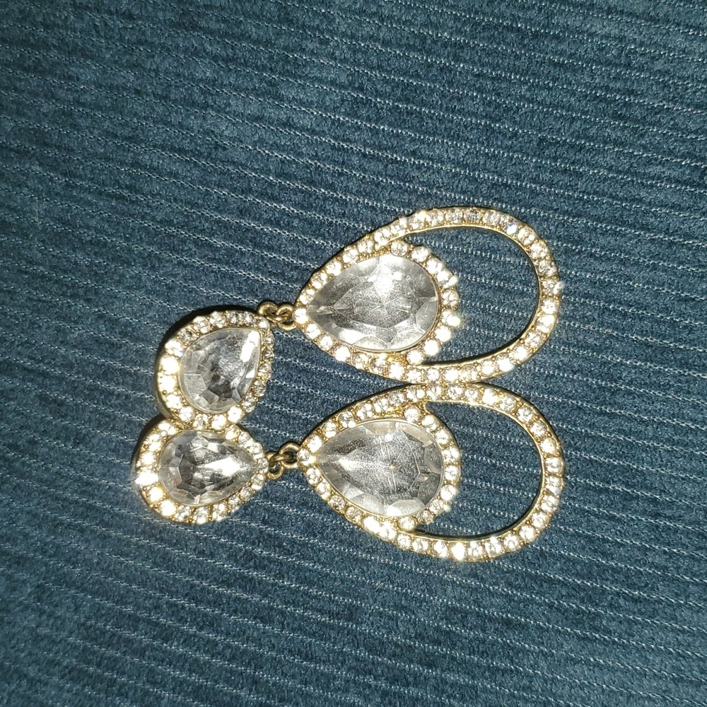 Vintage Rhinestone earrings